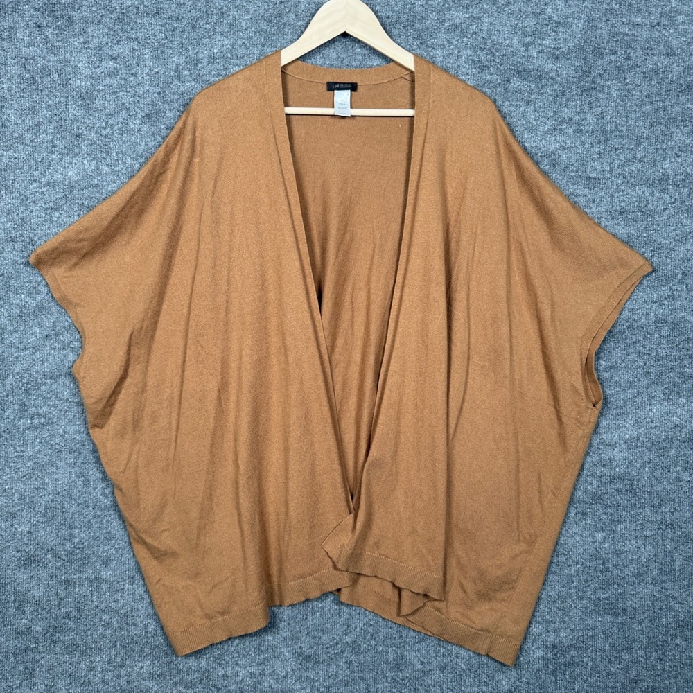 J.Jill Wearever Collection Size S-L Kimono Brown Cotton Nylon‎ Oversized Cozy